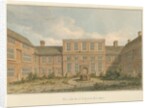 Essex - Gosfield Hall - The Court, 1824 by John Chessell Buckler