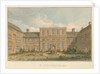 Essex - Gosfield Hall - The Court, 1824 by John Chessell Buckler