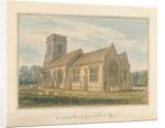 Essex - Gosfield Church, 1824 by John Chessell Buckler