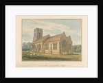 Essex - Gosfield Church, 1824 by John Chessell Buckler
