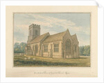 Essex - Gosfield Church, 1824 by John Chessell Buckler
