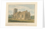 Essex - Gosfield Church, 1824 by John Chessell Buckler