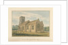 Essex - Gosfield Church, 1824 by John Chessell Buckler