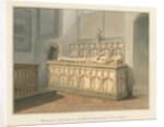 Essex - Earls Colne Church - Monument, 1824 by John Chessell Buckler