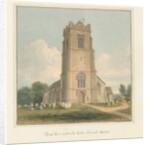Essex - Earls Colne Church, 1824 by John Buckler