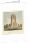 Essex - Earls Colne Church, 1824 by John Buckler