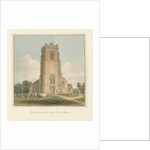 Essex - Earls Colne Church, 1824 by John Buckler
