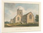 Essex - Earls Colne Church, 1824 by John Buckler