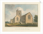Essex - Earls Colne Church, 1824 by John Buckler