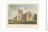 Essex - Earls Colne Church, 1824 by John Buckler