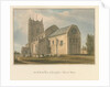 Essex - Hedingham Church, 1818 by John Buckler