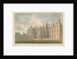 Northamptonshire - Burleigh House, 1811 by John Buckler