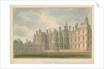 Northamptonshire - Burleigh House, 1811 by John Buckler