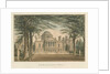 Middlesex - Chiswick House, 1822 by John Buckler