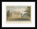 Middlesex - Gunnersbury House, 1824 by John Buckler