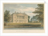 Middlesex - Gunnersbury House, 1824 by John Buckler