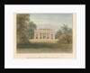 Middlesex - Hampton - The Green House at Garrick's Villa, 1831 by John Buckler