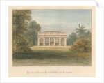 Middlesex - Hampton - The Green House at Garrick's Villa, 1831 by John Buckler