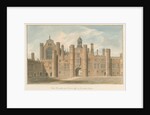 Middlesex - Hampton Court - First Quadrangle, 1826 by John Buckler
