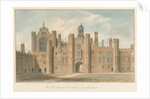 Middlesex - Hampton Court - First Quadrangle, 1826 by John Buckler