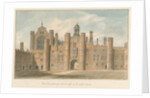 Middlesex - Hampton Court - First Quadrangle, 1826 by John Buckler