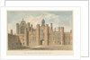 Middlesex - Hampton Court - First Quadrangle, 1826 by John Buckler