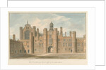 Middlesex - Hampton Court - First Quadrangle, 1826 by John Buckler