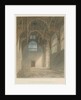 Middlesex - Hampton Court - Interior of Hall, 1821 by John Buckler