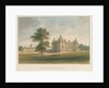 Norfolk - Houghton Hall, 1826 by John Chessell Buckler