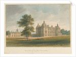 Norfolk - Houghton Hall, 1826 by John Chessell Buckler