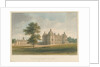 Norfolk - Houghton Hall, 1826 by John Chessell Buckler