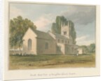 Norfolk - Houghton Church, 1826 by John Chessell Buckler