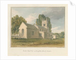 Norfolk - Houghton Church, 1826 by John Chessell Buckler