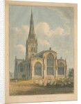 Nottinghamshire - Newark Church, 1802 by John Buckler