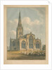 Nottinghamshire - Newark Church, 1802 by John Buckler