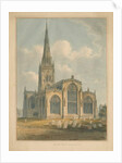 Nottinghamshire - Newark Church, 1802 by John Buckler