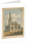 Nottinghamshire - Newark Church, 1802 by John Buckler