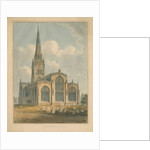 Nottinghamshire - Newark Church, 1802 by John Buckler