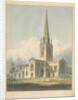 Oxfordshire - Bampton Church, 1802 by John Buckler