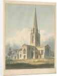 Oxfordshire - Bampton Church, 1802 by John Buckler