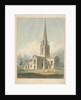 Oxfordshire - Bampton Church, 1802 by John Buckler