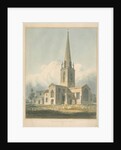 Oxfordshire - Bampton Church, 1802 by John Buckler