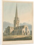 Oxfordshire - Bampton Church, 1802 by John Buckler