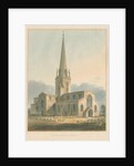 Oxfordshire - Bampton Church, 1802 by John Buckler