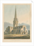 Oxfordshire - Bampton Church, 1802 by John Buckler