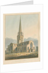 Oxfordshire - Bampton Church, 1802 by John Buckler