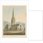 Oxfordshire - Bampton Church, 1802 by John Buckler