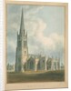 Oxfordshire - Bloxham Church, 1802 by John Buckler