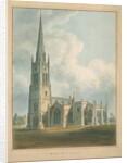 Oxfordshire - Bloxham Church, 1802 by John Buckler