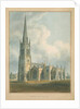 Oxfordshire - Bloxham Church, 1802 by John Buckler
